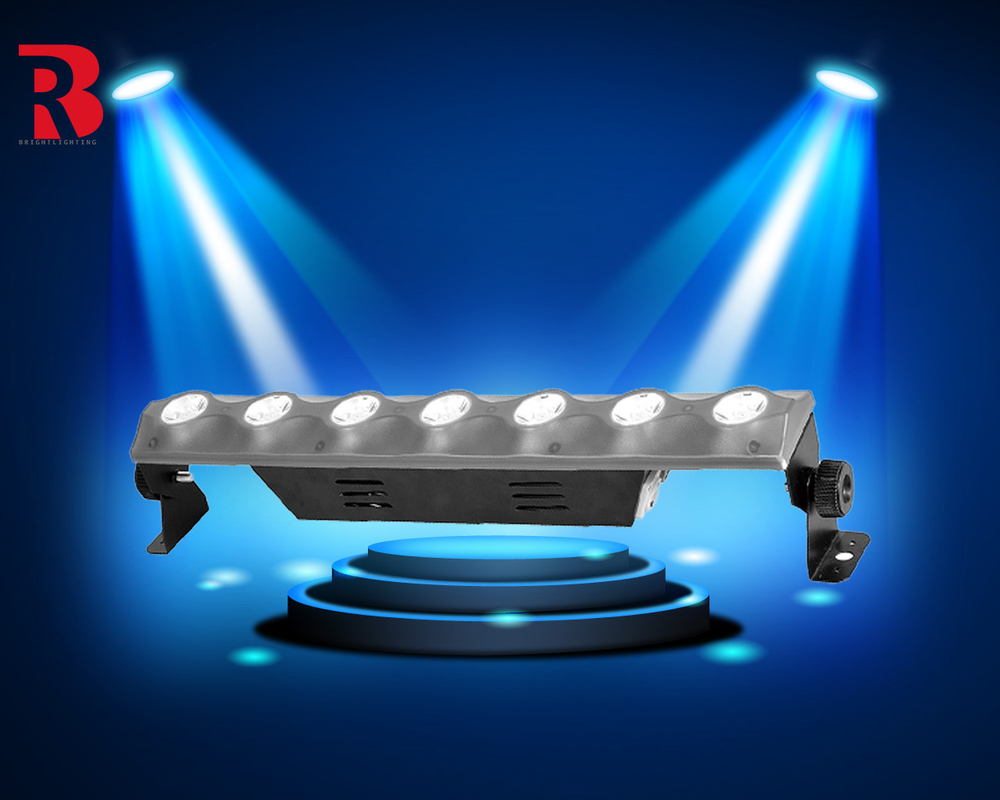 पार्टी पेशेवर मंच के लिए एलईडी बीम 7*3W DMX512 पिक्सेल एलईडी प्रकाश