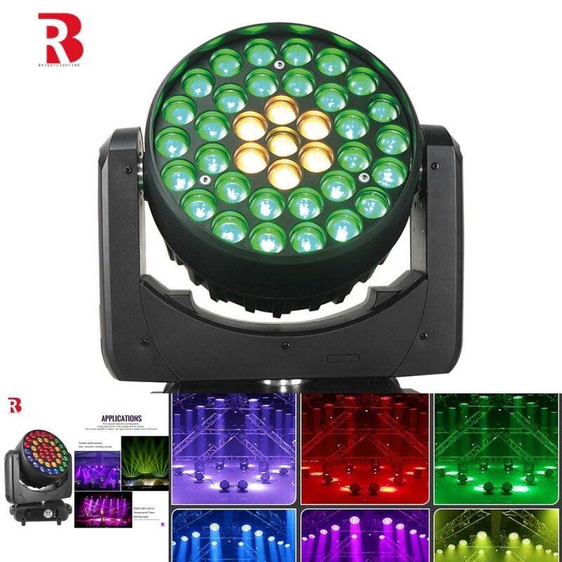 थोक बिक्री शक्तिशाली चलती हेडलाइट्स 37*15W मधुमक्खी आंख पिक्सेल एलईडी बीम वॉश ज़ूम रोटेशन डीएमएक्स 512