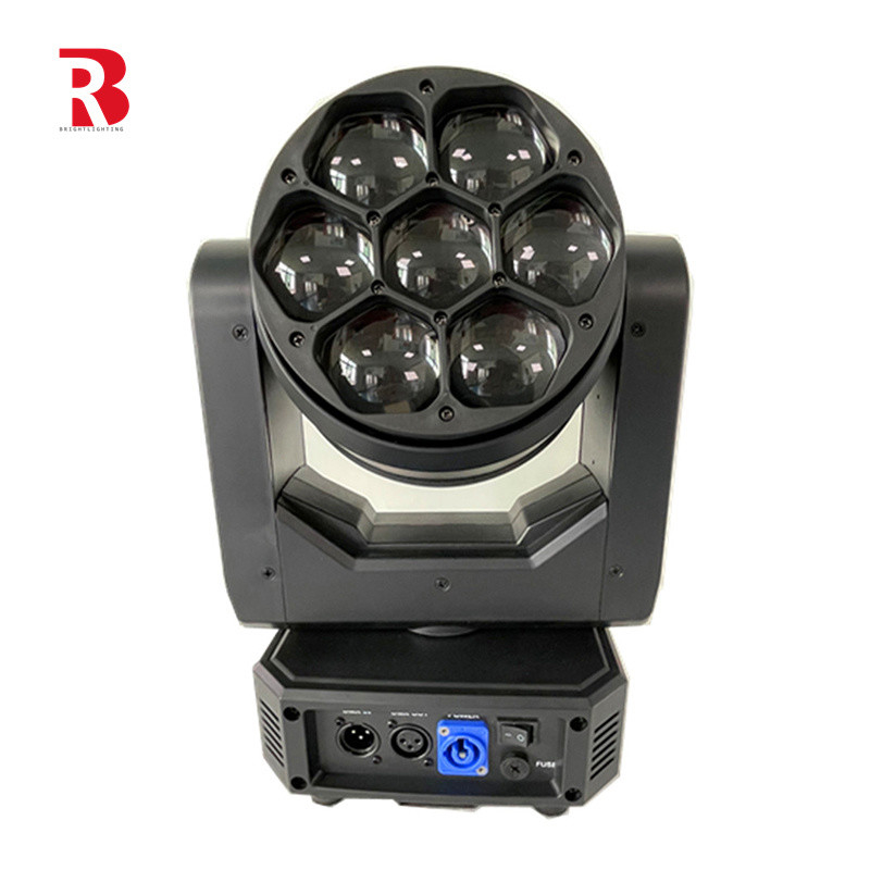 घटना के लिए 7pcs 40W ज़ूम बीम लाइट इनडोर मूविंग हेड बीआई स्टेज