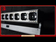 10pcs60w रिंग के साथ बीम बार लाइट