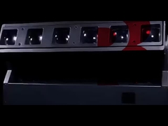 स्टेज डिस्को डीजे लाइटिंग डीएमएक्स पिक्सेल हेड 6X40w बीम वॉश ज़ूम बार एलईडी चलती रोशनी