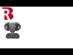 12pcs डबल ट्विन्स आर्म बीम मूविंग हेड लाइट रेड+ग्रीन लेजर के साथ