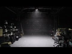 2 स्ट्रोब लाइट बीम मूविंग हेड लाइट लाल और हरे रंग के लेजर के साथ