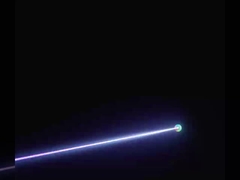 3D रिंग के साथ 10W लेजर मूविंग हेड लाइट