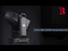 मिनी 800W बीएसडब्ल्यूएफ प्रोफाइल चलती सिर प्रकाश चीन निर्माता के लिए डीजे